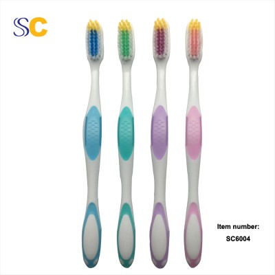 Wholesale Big Handle Nylon Bristles Adult Toothbrush