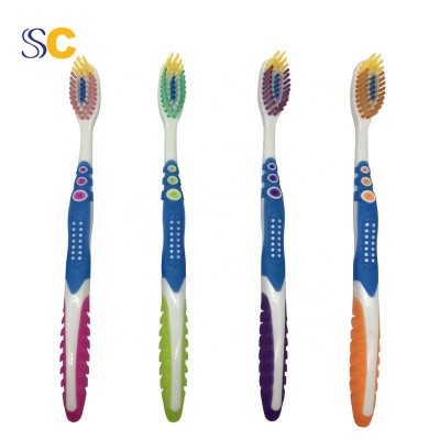 China supplier OEM daily use natural adult toothbrush