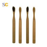 Custom logo eco-friendly  bamboo toothbrush